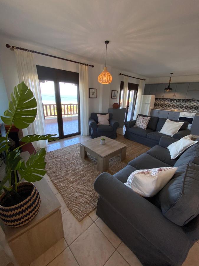 Sea View Villa Anastasia อิเอริสโซส ภายนอก รูปภาพ